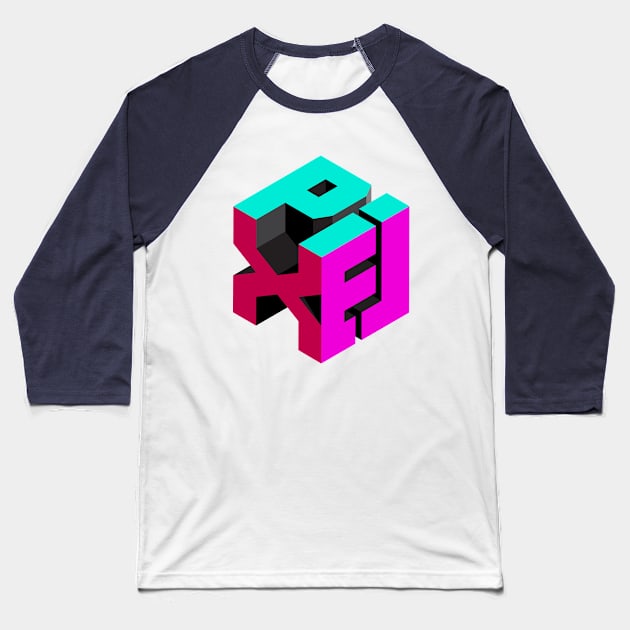 PIXEL Baseball T-Shirt by Arqui